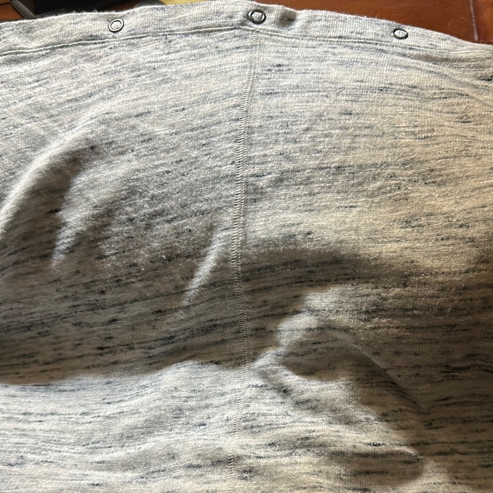 Maurices Gray Knit Top BOAT NECK